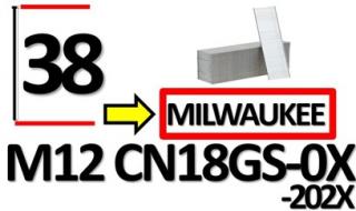 gwoździe 30mm do MILWAUKEE M12 FCN18GS-0X/-202X