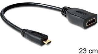 Adapter micro HDMI - HDMI M/F 23cm