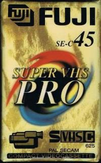 Fuji Kaseta S-VHS-C SE-C45