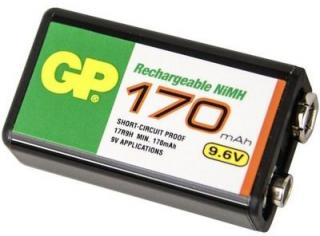 GP Batteries Akumulator 6F22 6LR61 9,6V
