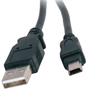 Kabel USB A - Mini-B 1m