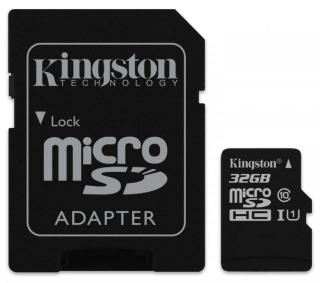 Kingston Karta micro SDHC 32GB klasa 10
