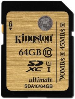 Kingston Karta pamięci Ultimate SDXC 64GB UHS-1