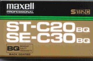 Maxell Kaseta VHS-C SE-C30 BQ