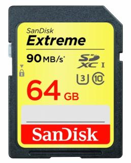 Sandisk Karta pamięci Extreme SDXC 64GB