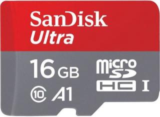 Sandisk Karta pamięci micro SDHC 16GB C10 A1