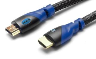 Savio Kabel HDMI 1.4 2m oplot nylon