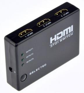 Savio Mini Switch HDMI 3x1 z pilotem CL-28