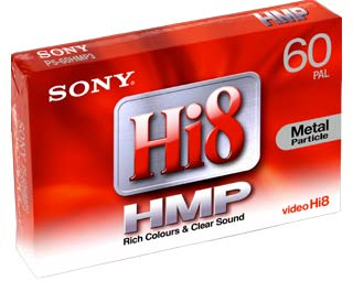 Sony Kaseta Hi8 P5-60HMP