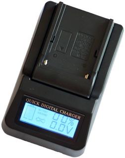 Szybka ładowarka LCD SONY NP-FM50/F550
