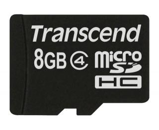 Transcend Karta pamięci micro SDHC 8GB klasa 4
