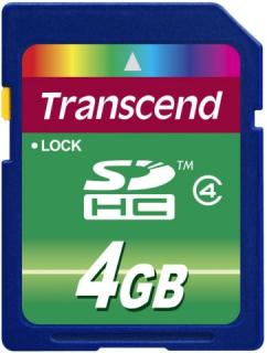 Transcend Karta pamięci SDHC 4GB Class 4