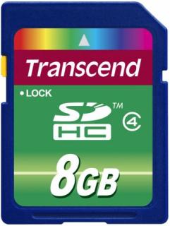 Transcend Karta pamięci SDHC 8GB Class 4