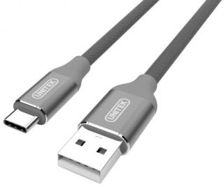 Unitek Kabel USB Typ-C - USB Iron Gray
