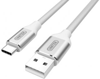 Unitek Kabel USB Typ-C - USB Silver