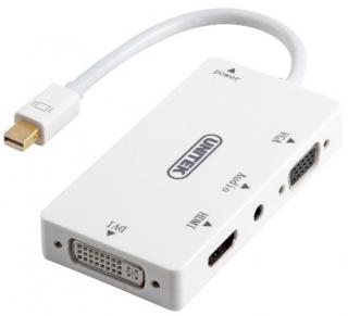 Unitek Konwerter MDP do HDMI/DVI/VGA Y-6354