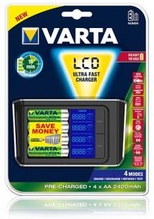 Varta Ładowarka LCD Ultra Fast Charger