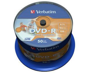 Verbatim Płyta DVD-R Printable Cake 50 szt.