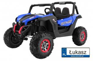 Autko dwuosobowe Pojazd Buggy SuperStar 4x4  Niebieski XMX-603