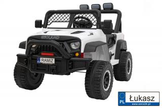 Autko terenowe Geoland Power dwuosobowy Biały 2x200W PA.BRD-2108.BIA