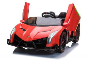 Auto na akumulator dla dzieci Lamborghini Veneno Czerwony XMX-615