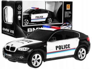 BMW X6 autko zdalnie sterowane POLICJA   866-2404P