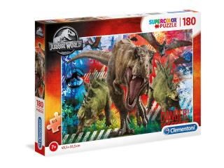 Clementoni Puzzle 180el Jurassic World Dinozaury 29106