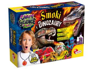 Crazy Science Smoki i dinozaury LISCIANI 89390