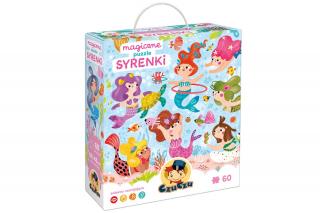 CzuCzu Magiczne Puzzle Syrenki 60el 2399