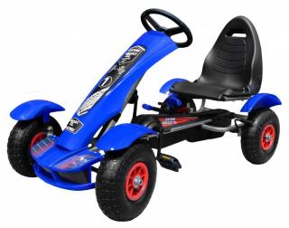 Duży GOKART do 50kg Pompowane koła F618