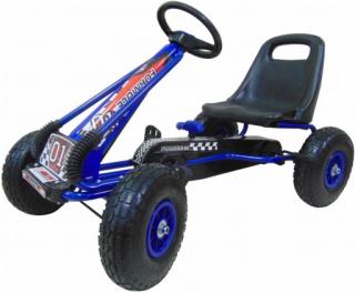 GOKART Pompowane Koła do 30 kg niebieski A15