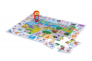 Gra edukacyjna Robot Robby - Puzzle ABC Dumel 82689