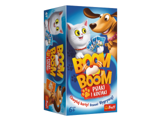 Gra Planszowa Boom Boom Psiaki i Kociaki Trefl 01909