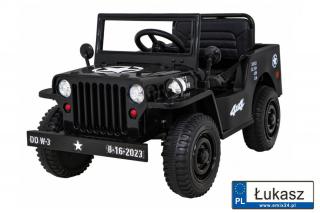 Jeep Wojskowy Retro Pojazd na akumulator JH-103