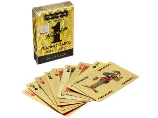 Karty do gry 55 listków Waddingtons No. 1 Gold 9391