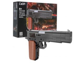 Klocki CADA Technic Pistolet M1911 z funkcją strzelania EE 332 el. C81012W
