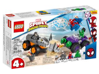 LEGO SUPER HEROES MARVEL Hulk Kontra Rhino Stracie Pojazdów 10782