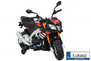 Motocykl na akumulator  Aprilia Tuono  Czarny V4  A010