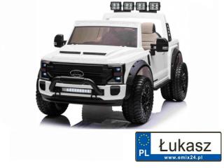 Pojazd Na akumulator Ford Super Duty Biały SX2088