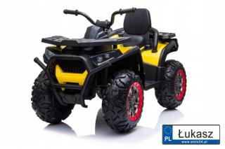 Pojazd Quad ATV Desert dla dzieci 4x45 żółty  XMX-607
