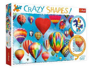 Puzzle 600el Kolorowe balony - Crazy Shapes Trefl 11112