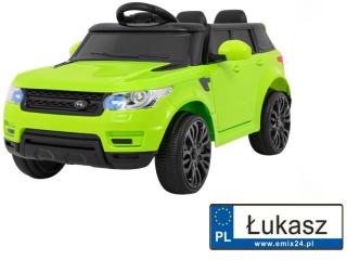 START Run Auto na akumulator   Zielony neon HL-1638