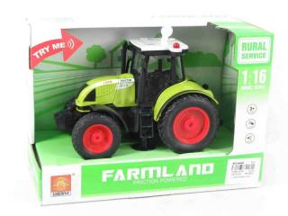 Traktor dla dzieci z dźwiękiem i światłem 18cm BF116626