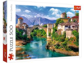 Trefl Puzzle 500el Stary Most w Mostarze Bośnia i Hercegowina 37333