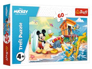 Trefl Puzzle 60el Ciekawy Dzień Mikiego i Przyjaciół 17359