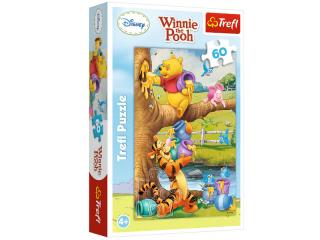 Trefl Puzzle 60el Kubuś Puchatek Małe Co Nieco 17264