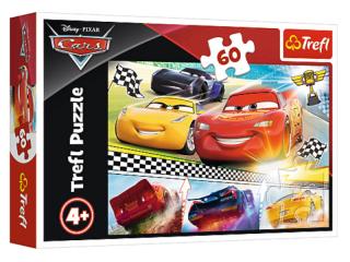 Trefl Puzzle 60el Legendarny Wyścig Cars 3 17334