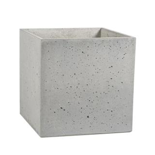 Donica betonowa BLOCK XL 92x92x92 szary naturalny