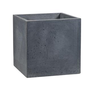 Donica betonowa BOX M 45x45x45 grafitowy