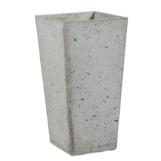 Donica betonowa CONE M 32x32x63 szary naturalny